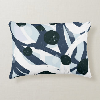 Almofada Decorativa Abstrato Art: Ilustração de pintura sem costura