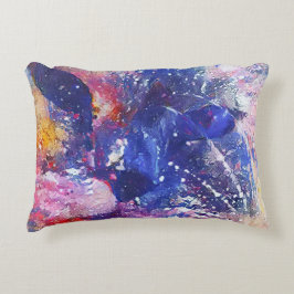 Almofada Decorativa Abstrato Cósmico Cat Dreamscape