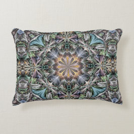 Almofada Decorativa Abstrato Multicolor Suculent Garden Rosette