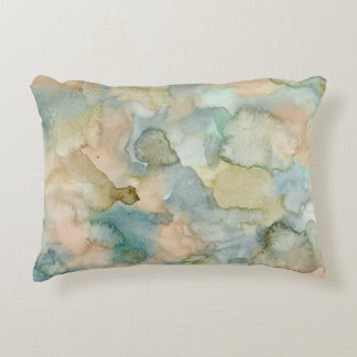 Almofada Decorativa Abstrato Verde Terrestre