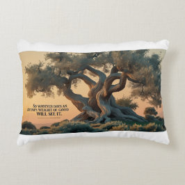 Almofada Decorativa Accent Pillow-Islamic Olive Tree Pillow