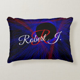 Almofada Decorativa Accented Triangle Geometric Accent Pillow