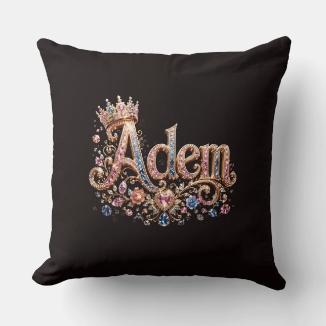 Almofada Decorativa Adam Coroa (Frente)