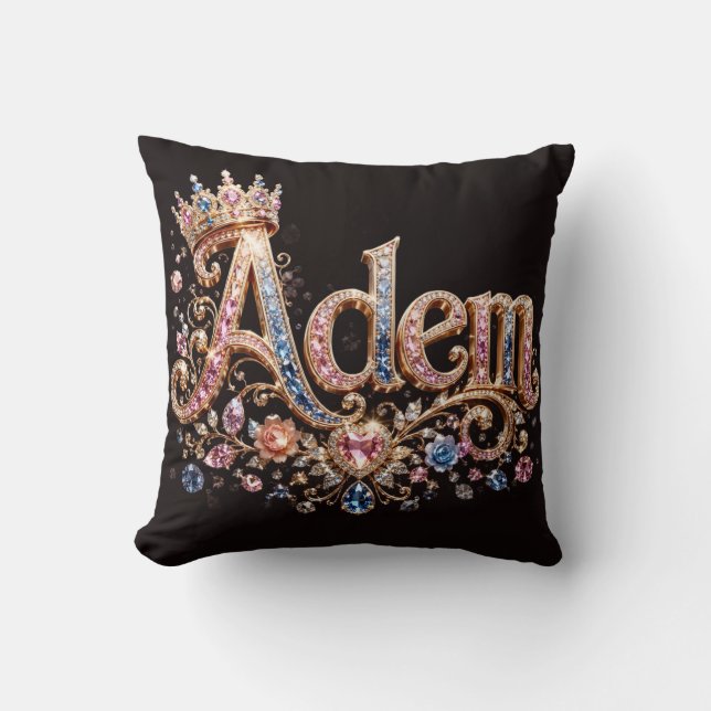 Almofada Decorativa Adam Coroa (Frente)