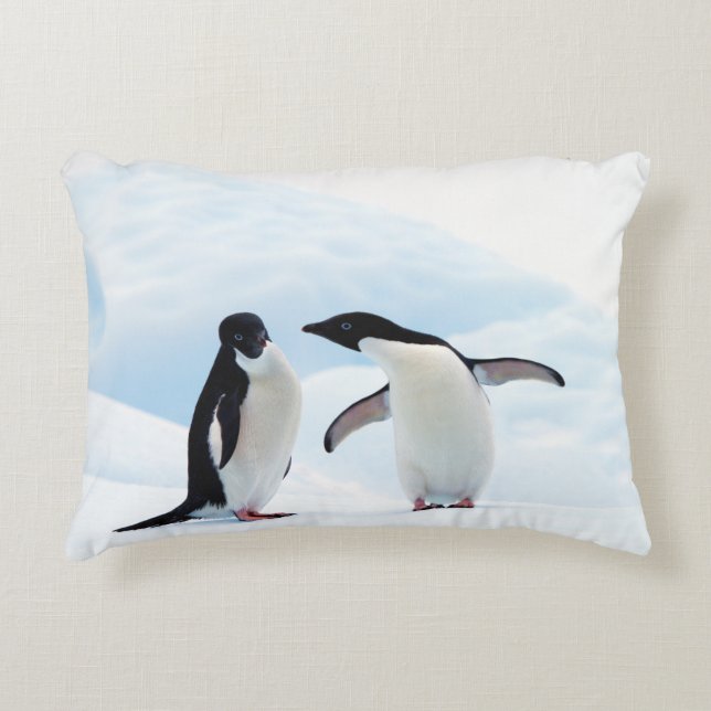 Almofada Decorativa Adelie Penguins (Frente)