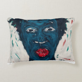 Almofada Decorativa African Face Pillow