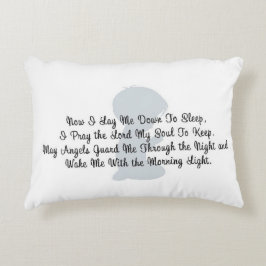 Almofada Decorativa "Agora Eu Me Deito Para Dormir" TRAVESSEIRO ACCENT