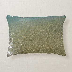 Almofada Decorativa Água na fotografia da Abstrato Nature Beach I