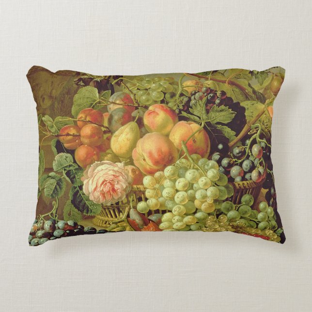 Almofada Decorativa Ainda vida da fruta (Frente)