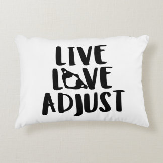 Almofada Decorativa Ajuste de Amor ao Vivo, Quiroprático