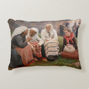 Almofada Decorativa Albert Edelsense - Mulheres Fora da Igreja