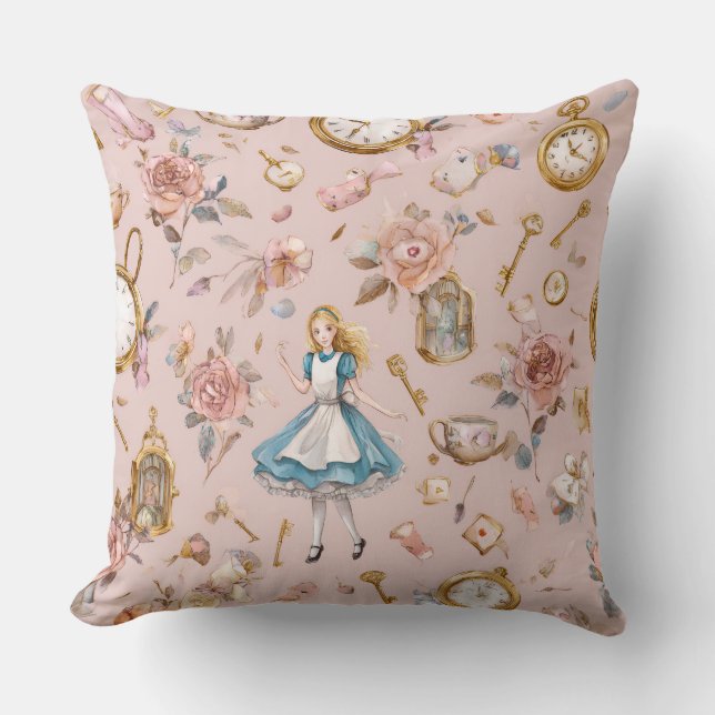 Almofada Decorativa Alice no País das Maravilhas (Frente)