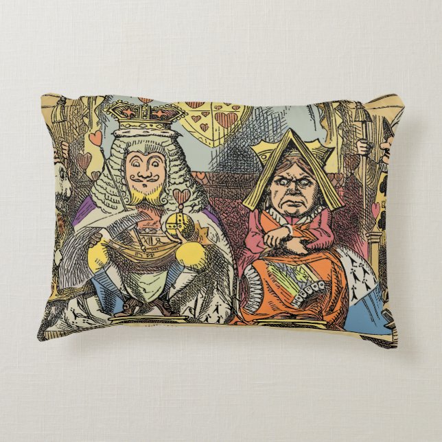 Almofada Decorativa Alice no País das Maravilhas Cheshire Cat Caracter (Verso)