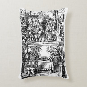 Almofada Decorativa Alice no País das Maravilhas Vintage, Julgamento d