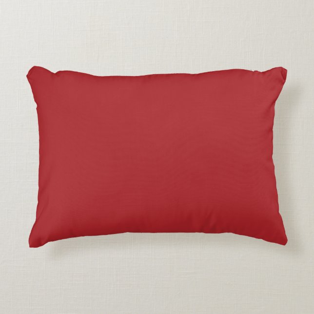 Almofada Decorativa "Alizarin Crimson" (Frente)