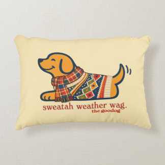 Almofada Decorativa Amante de Cachorro Outono Aconchegante
