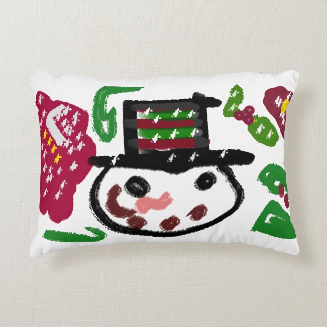 Almofada Decorativa Amante de Neve (Frente)