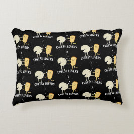 Almofada Decorativa Amantes De Queijo E Connoisseur