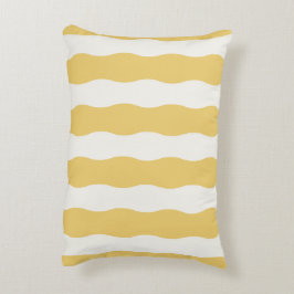 Almofada Decorativa Amarelo e branco Aconchegante