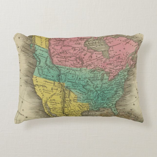 Almofada Decorativa America do Norte 5 (Frente)