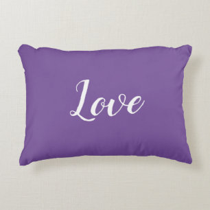 Almofada Decorativa "Amor" no Bonito Travesseiro de Destaque Puro
