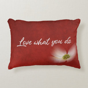 Almofada Decorativa "amor o que você" cita