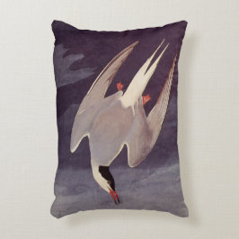 Almofada Decorativa Andorinha-do-ártico por John James Audubon, Aves A