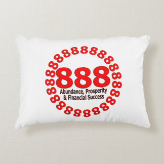 Almofada Decorativa Angel Number 888 - Abundance & Harmony