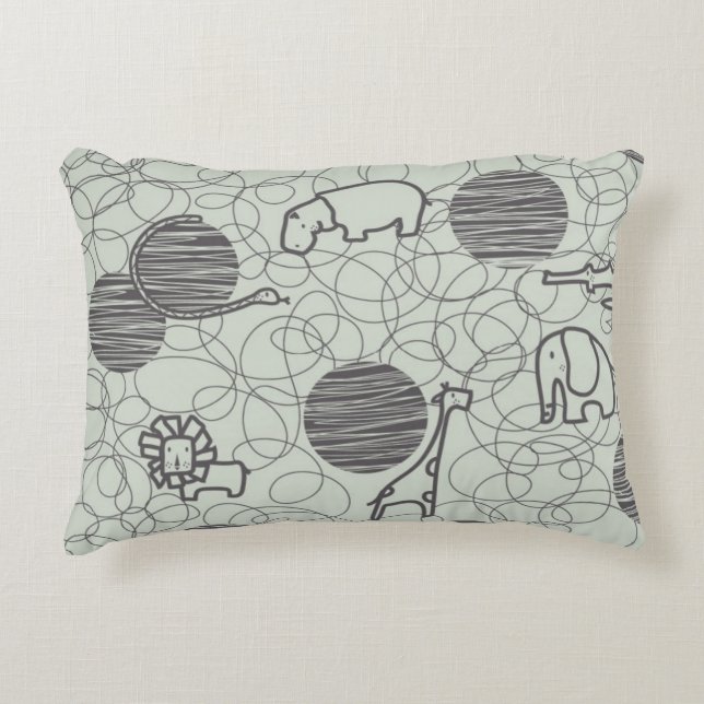 Almofada Decorativa animais safari 1 (Frente)