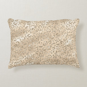 Almofada Decorativa Animal de Impressão de Pele Chita Leopard
