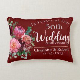 Almofada Decorativa Aniversário de 50 anos de Casamento 