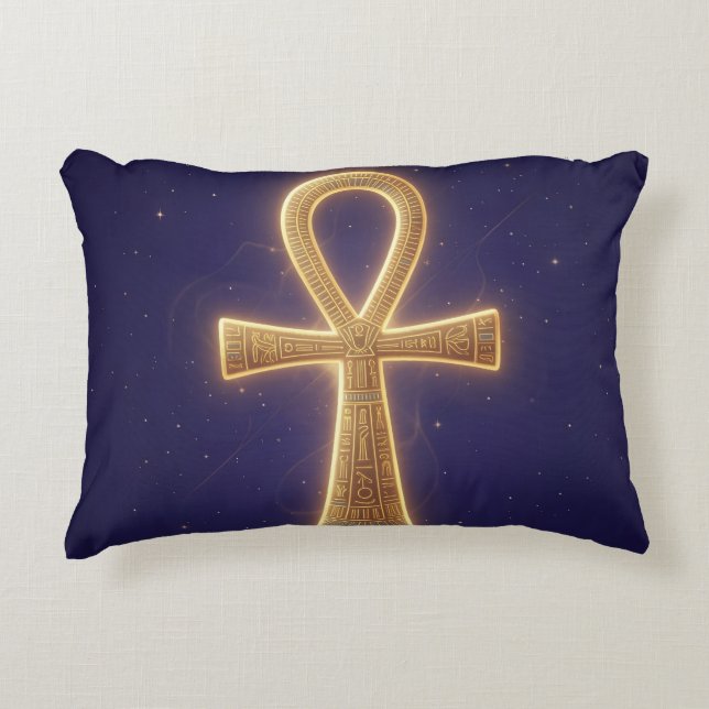 Almofada Decorativa Ankh Symbol Meaning – Key of Life´3 (Frente)