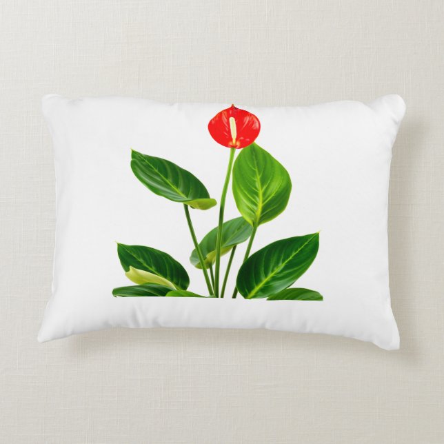 Almofada Decorativa Anthurium (Verso)