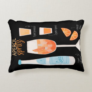 Almofada Decorativa Aperol Spritz Cocktail