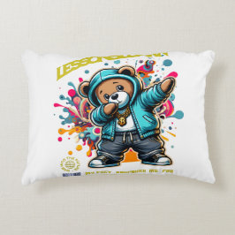 ALMOFADA DECORATIVA APRENDENDO LIÇÕES FUTURAS COM ACRÔNIMO PILLOW