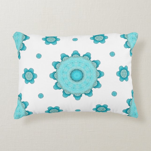 Almofada Decorativa Aqua Bloom (Frente)