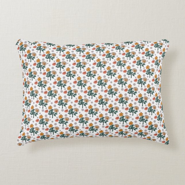 Almofada Decorativa Aquarela floral  (Frente)