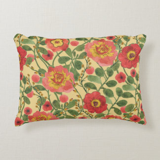 Almofada Decorativa Aquarela Floral Retroativa: Elegância do Eterno