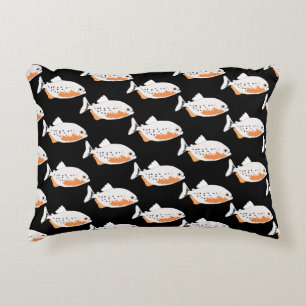 Almofada Decorativa Aquário de Peixes Piranha