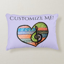 Almofada Decorativa Arroz Colorido Do Arroz Musical Para Personalizar