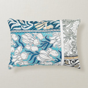 Almofada Decorativa Art nouveau iris lily floresce art