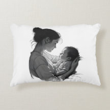Arte de mãe e bebê