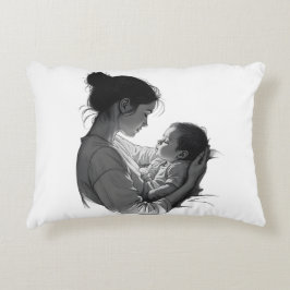 Almofada Decorativa Arte de mãe e bebê