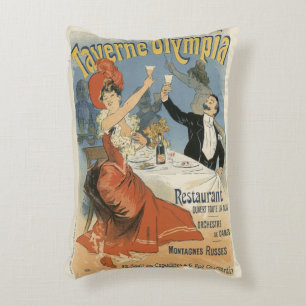 Almofada Decorativa Arte Nova Antiga, Restaurante Taverne Olympia