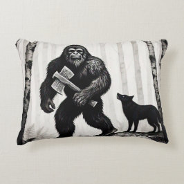 Almofada Decorativa Árvore de Pé-Grande e Pássaro