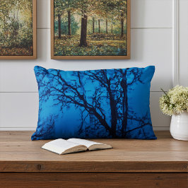 Almofada Decorativa Através Do Vidro, Fragmentando A Parede De Abstrat