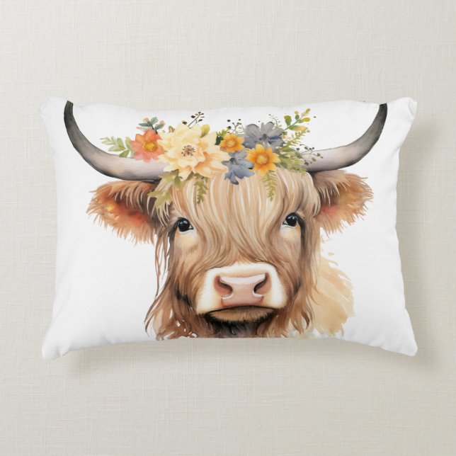Almofada Decorativa Audrey Cow (Frente)