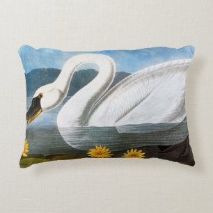Almofada Decorativa Audubon: Cisne comum