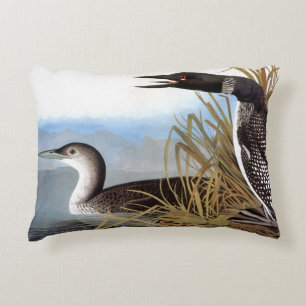 Almofada Decorativa Audubon: Mergulhão-do-norte comum