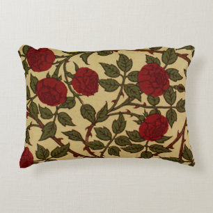 Almofada Decorativa Aumentou o travesseiro vermelho